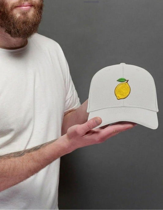 Embroidered Lemon